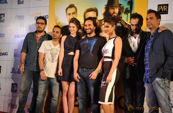 Celebs at Happy Ending Trailer Launch Gallery