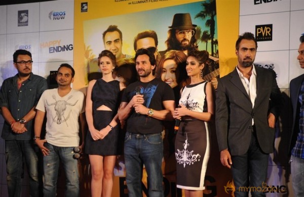 Celebs at Happy Ending Trailer Launch Gallery