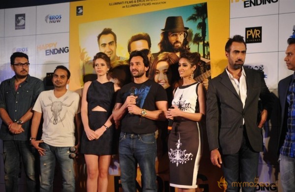 Celebs at Happy Ending Trailer Launch Gallery