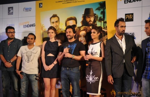 Celebs at Happy Ending Trailer Launch Gallery