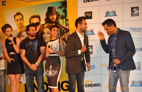 Celebs at Happy Ending Trailer Launch Gallery