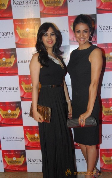 Celebs at Retail Jeweller India Awards 2014