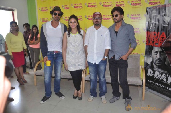 D-Day Movie Team At Radio Mirchi 