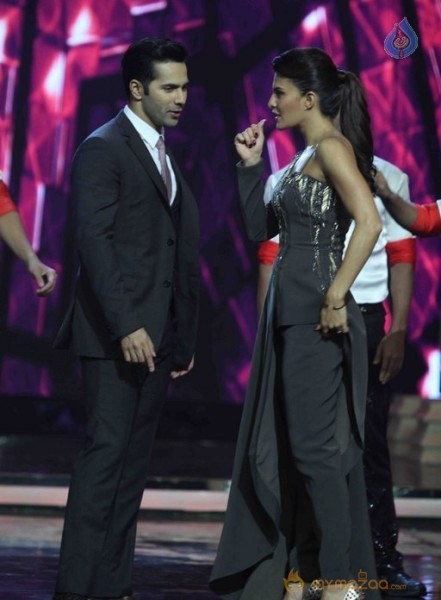 Dishoom Team at Indias Got Talent TV Show