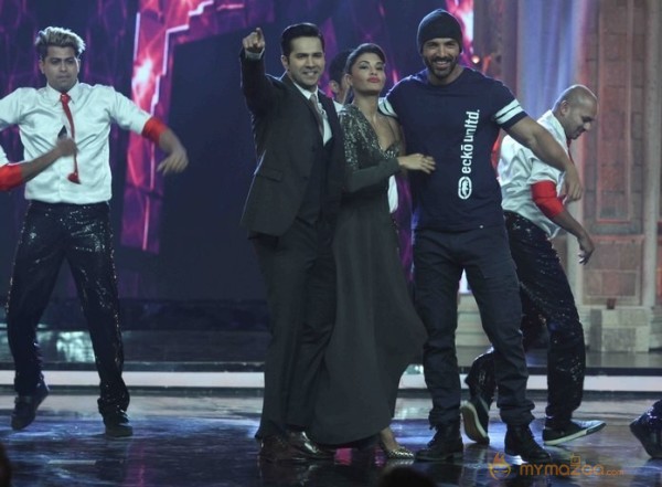 Dishoom Team at Indias Got Talent TV Show