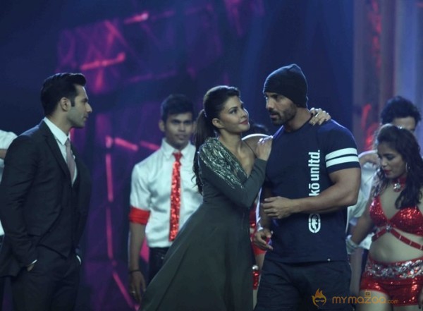 Dishoom Team at Indias Got Talent TV Show