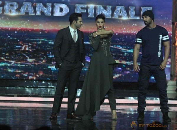 Dishoom Team at Indias Got Talent TV Show