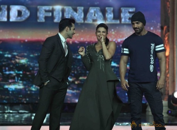 Dishoom Team at Indias Got Talent TV Show