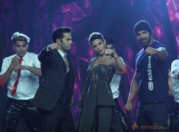 Dishoom Team at Indias Got Talent TV Show