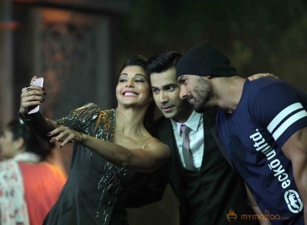 Dishoom Team at Indias Got Talent TV Show