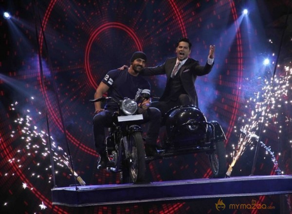 Dishoom Team at Indias Got Talent TV Show