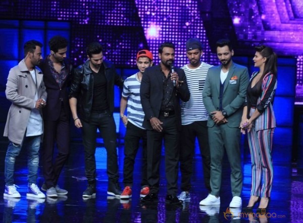 Dishoom Team at Star Plus Dance Show for Promotion