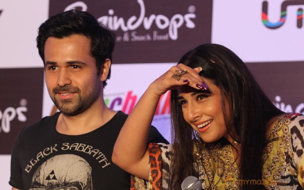 Emraan Hashmi,Vidya Balan At GHANCHAKKAR Promotion