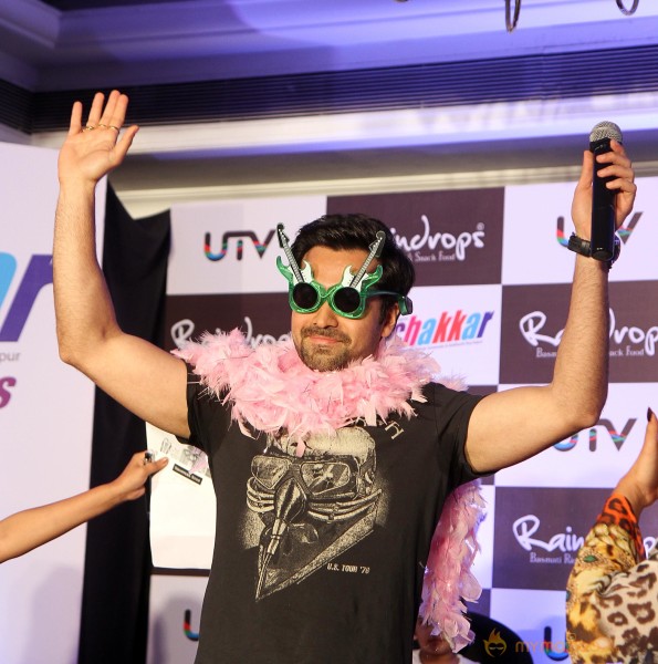 Emraan Hashmi,Vidya Balan At GHANCHAKKAR Promotion