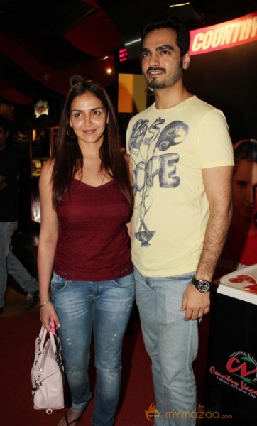 Esha Deol & Bharat Takhtani At PVR 