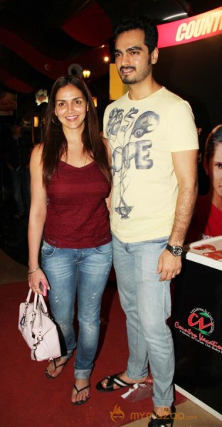 Esha Deol & Bharat Takhtani At PVR 