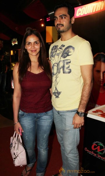 Esha Deol & Bharat Takhtani At PVR 