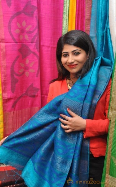 Gate Movie Team at Hastashilpi Silk India Expo Event Gallery