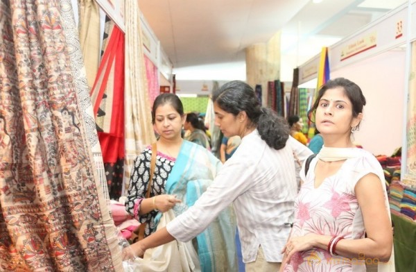 Gate Movie Team at Hastashilpi Silk India Expo Event Gallery