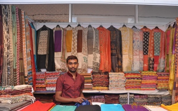 Gate Movie Team at Hastashilpi Silk India Expo Event Gallery
