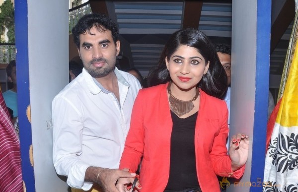 Gate Movie Team at Hastashilpi Silk India Expo Event Gallery