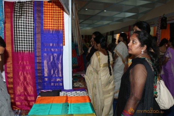 Gate Movie Team at Hastashilpi Silk India Expo Event Gallery