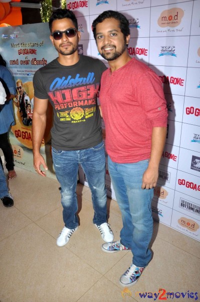 Go Goa Gone Film Promotion at Mad Over Donuts 