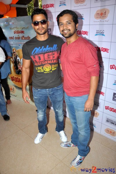 Go Goa Gone Film Promotion at Mad Over Donuts 