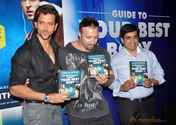 Hrithik Roshan Launch Your Best Body Fitness Book  