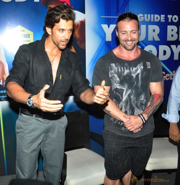 Hrithik Roshan Launch Your Best Body Fitness Book  