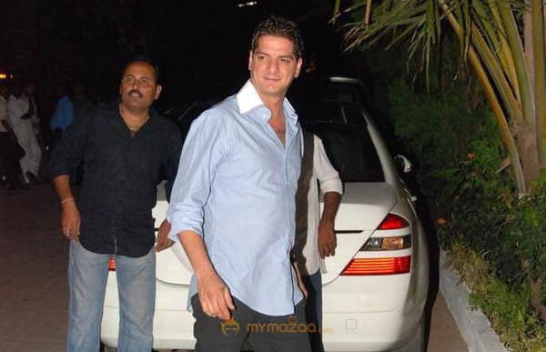 Hrithik Roshan spotted at Laila Khan engagement