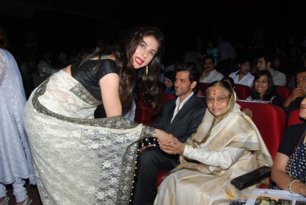 Hritik,Govinda & Urmila at Dadasaheb Phalke Academy Awards  