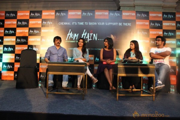 HUM-HAIN Umeed-e-Kashmir Press Meet Photo Stills
