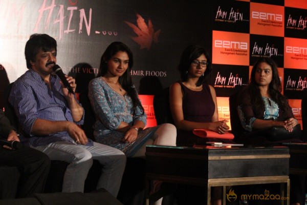 HUM-HAIN Umeed-e-Kashmir Press Meet Photo Stills