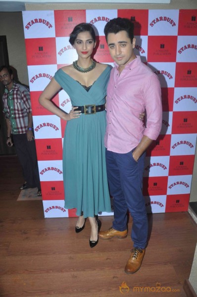Imran Khan and Sonam At Stardust Magazine Launch