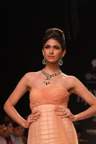 Indian Models At Saboo Fine Jewels Show at IIJW