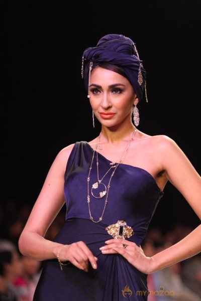 Indian Models At Saboo Fine Jewels Show at IIJW