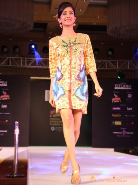 Indian Models Ramp Walk at CIFW Day3