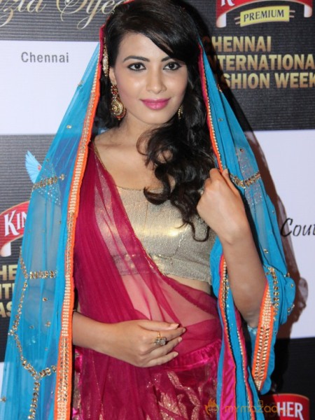 Indian Models Ramp Walk at CIFW Day3