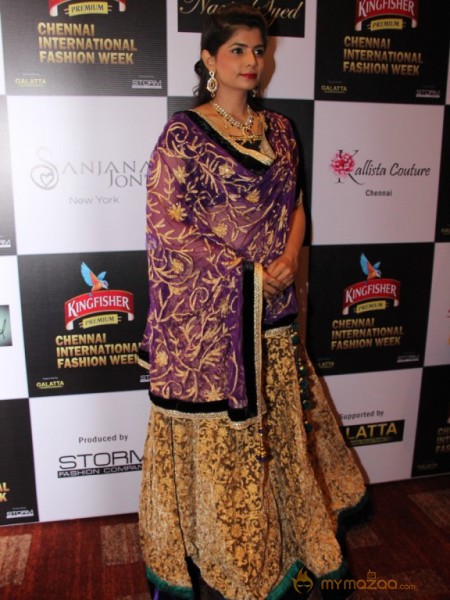 Indian Models Ramp Walk at CIFW Day3
