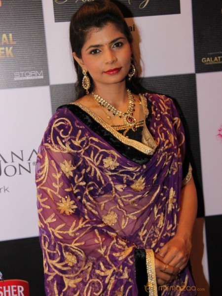 Indian Models Ramp Walk at CIFW Day3