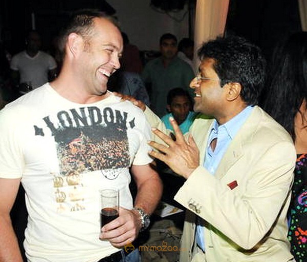 Cricketer Celebrities at IPL Nights
