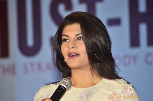 Jacqueline Fernandez At Body Shop India 