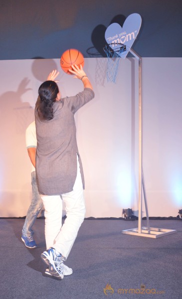 John Abraham Fulfills His Mother's Basketball Dream 