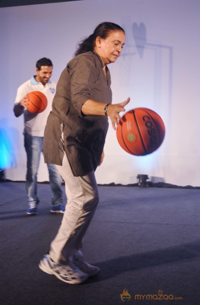 John Abraham Fulfills His Mother's Basketball Dream 