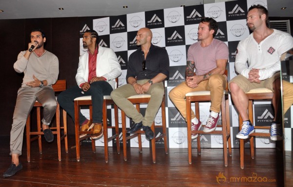 John Abraham Photos At Haymaker Gym Promotion