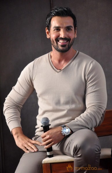 John Abraham Photos At Haymaker Gym Promotion