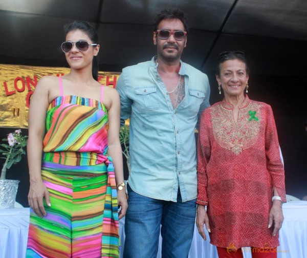 Kajol Devgn & Ajay Devgn At The Clean & Green Lonavala Event 