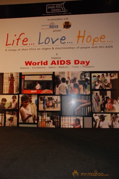 Kamal at AIDS awareness 