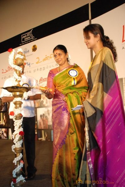 Kamal at AIDS awareness 
